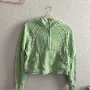 Lululemon Mint Green Zip-Up Hoodie